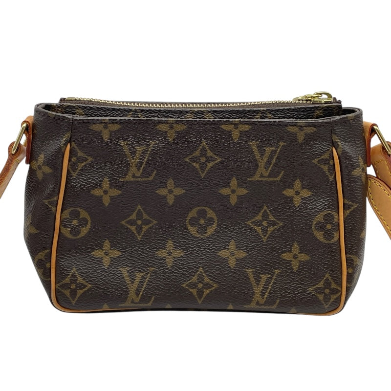 ルイ・ヴィトン LOUIS VUITTON ヴィバシテPM M51165 ブラウン モノグラムキャンバス ユニセックス ショルダーバッグ