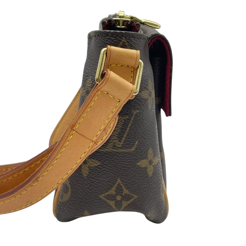 ルイ・ヴィトン LOUIS VUITTON ヴィバシテPM M51165 ブラウン モノグラムキャンバス ユニセックス ショルダーバッグ