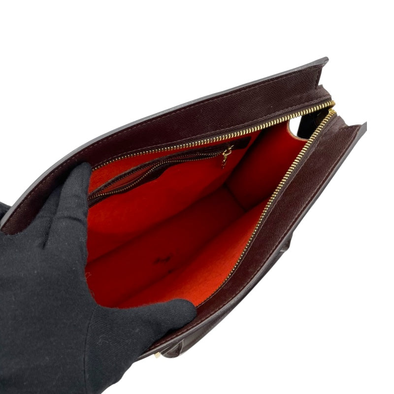 ルイ・ヴィトン LOUIS VUITTON ヴェニス N51145 ブラウン ダミエ・エベヌ レディース トートバッグ