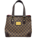 ルイ・ヴィトン LOUIS VUITTON ハムステッドPM N51205 ブラウン ダミエ・エベヌ レディース ハンドバッグ