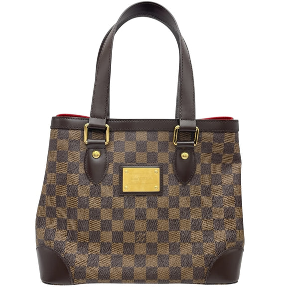 ルイ・ヴィトン LOUIS VUITTON ハムステッドPM N51205 ブラウン ダミエ・エベヌ レディース ハンドバッグ