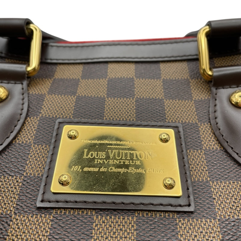 ルイ・ヴィトン LOUIS VUITTON ハムステッドPM N51205 ブラウン ダミエ・エベヌ レディース ハンドバッグ