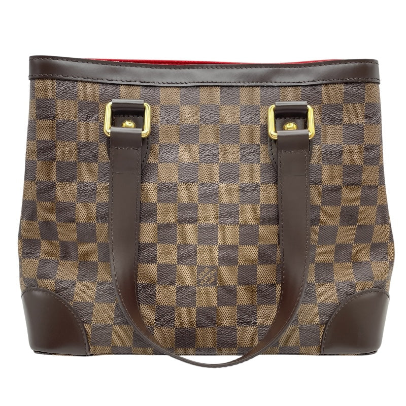 ルイ・ヴィトン LOUIS VUITTON ハムステッドPM N51205 ブラウン ダミエ・エベヌ レディース ハンドバッグ