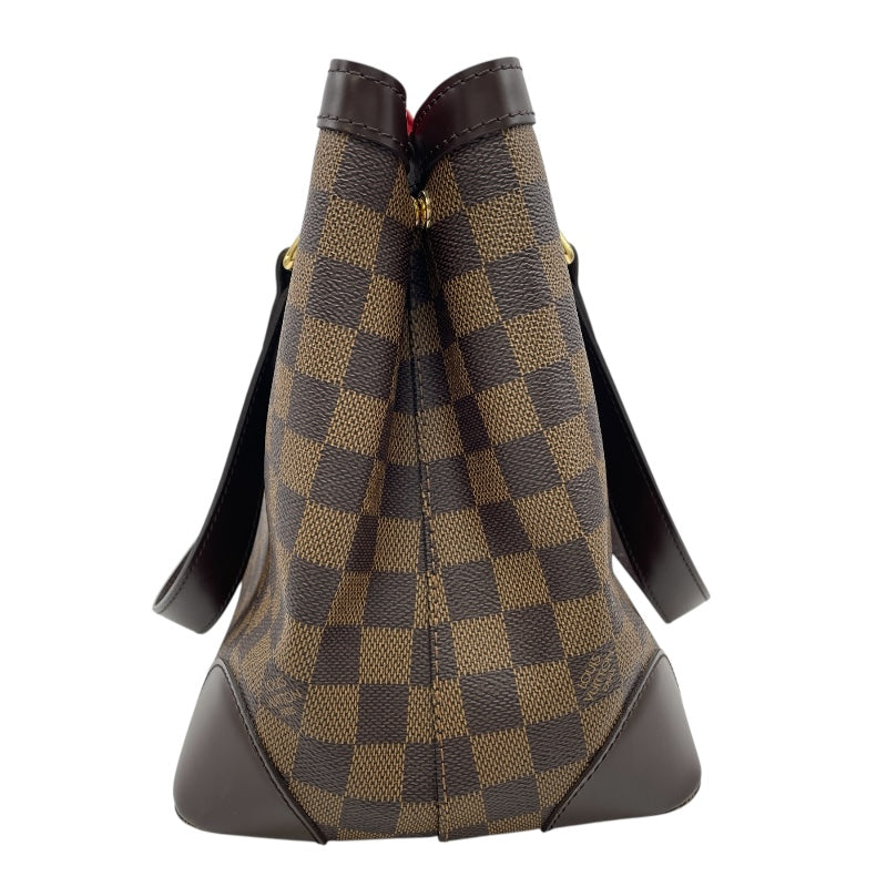 ルイ・ヴィトン LOUIS VUITTON ハムステッドPM N51205 ブラウン ダミエ・エベヌ レディース ハンドバッグ