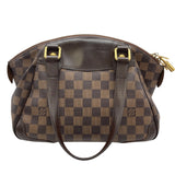ルイ・ヴィトン LOUIS VUITTON ヴェローナPM N41117 ブラウン ダミエ・エベヌ レディース ショルダーバッグ