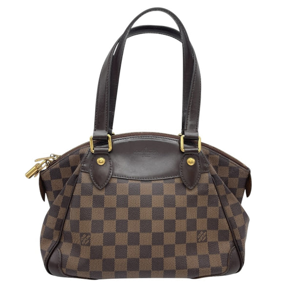 ルイ・ヴィトン LOUIS VUITTON ヴェローナPM N41117 ブラウン ダミエ・エベヌ レディース ショルダーバッグ