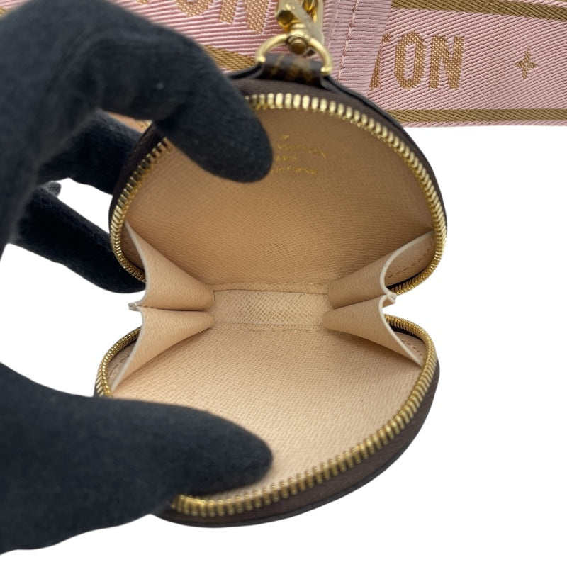 ルイ・ヴィトン LOUIS VUITTON ミュルティ･ポシェット･アクセソワール M44840 ブラウンxローズクレール モノグラムキャンバス レディース ショルダーバッグ