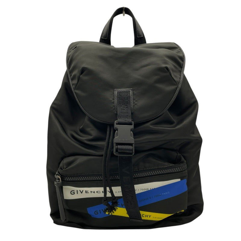 ジバンシィ GIVENCHY バックバック ブラック ナイロン ユニセックス リュック・デイパック
