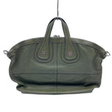 ジバンシィ GIVENCHY ナイチンゲール カーキ レザー レディース ショルダーバッグ