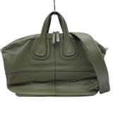 ジバンシィ GIVENCHY ナイチンゲール カーキ レザー レディース ショルダーバッグ