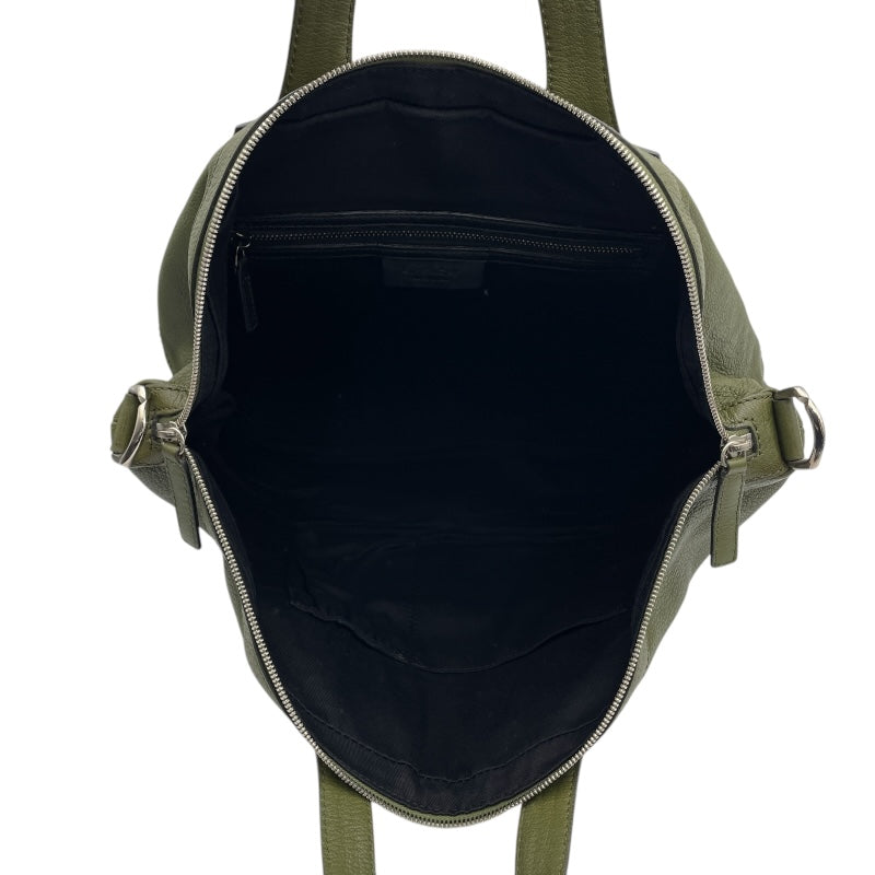 ジバンシィ GIVENCHY ナイチンゲール カーキ レザー レディース ショルダーバッグ