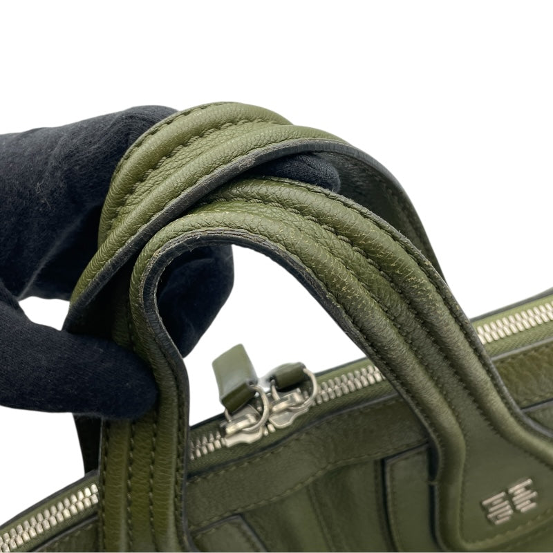 ジバンシィ GIVENCHY ナイチンゲール カーキ レザー レディース ショルダーバッグ