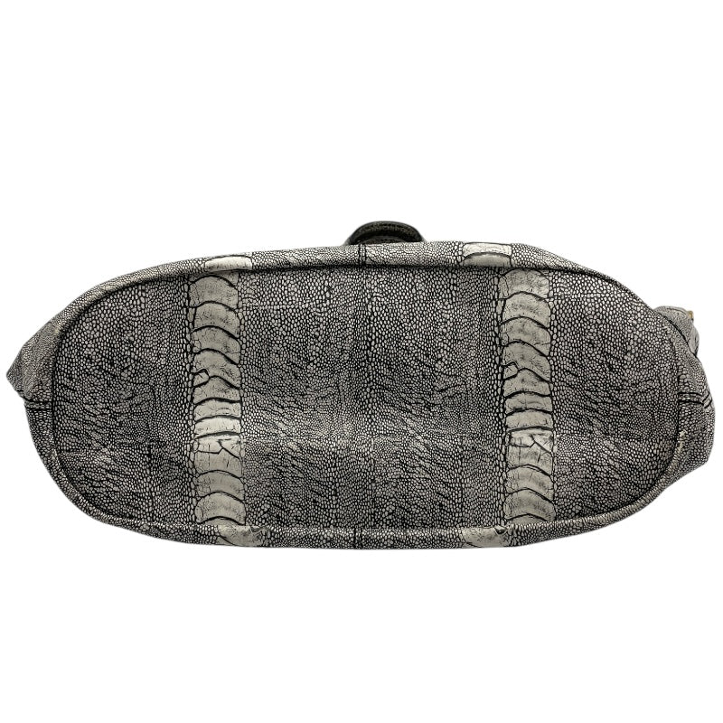 ジバンシィ GIVENCHY ナイチンゲール ブラックxホワイト レザー レディース ショルダーバッグ