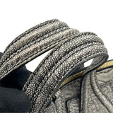 ジバンシィ GIVENCHY ナイチンゲール ブラックxホワイト レザー レディース ショルダーバッグ