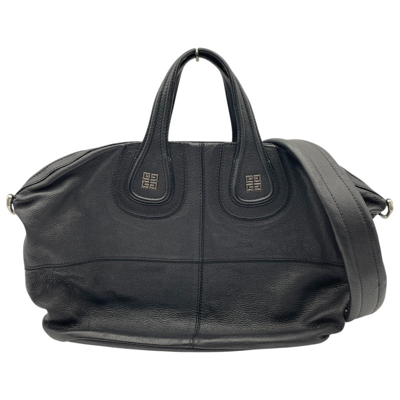 ジバンシィ GIVENCHY ナイチンゲール ブラック レザー レディース ショルダーバッグ