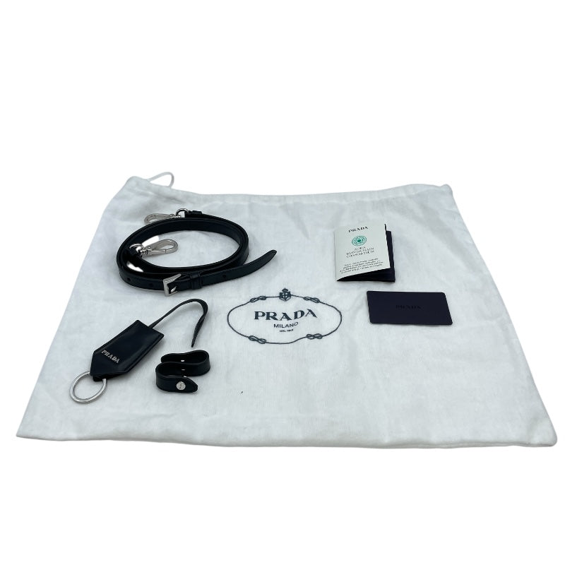 プラダ PRADA Re-Nylon 2WAY ハンドバッグ 1BB098 ブラック ナイロン レディース ハンドバッグ