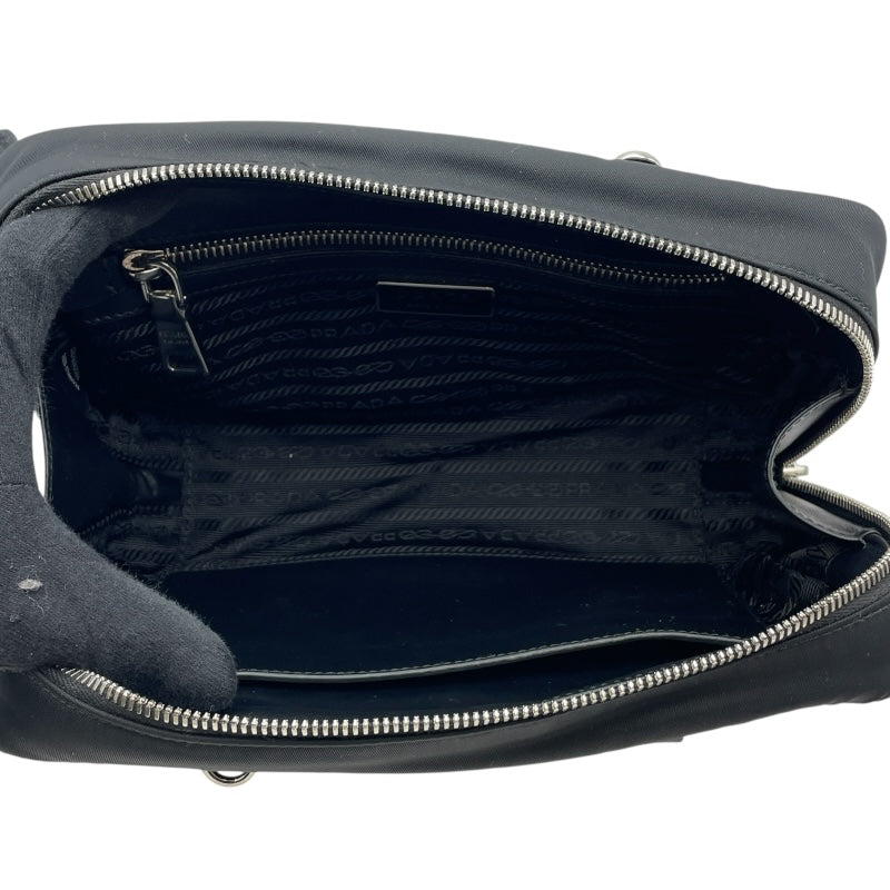 プラダ PRADA Re-Nylon 2WAY ハンドバッグ 1BB098 ブラック ナイロン レディース ハンドバッグ
