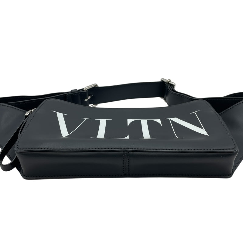 ヴァレンティノ VALENTINO ボディバッグ ブラック レザー メンズ ボディバッグ