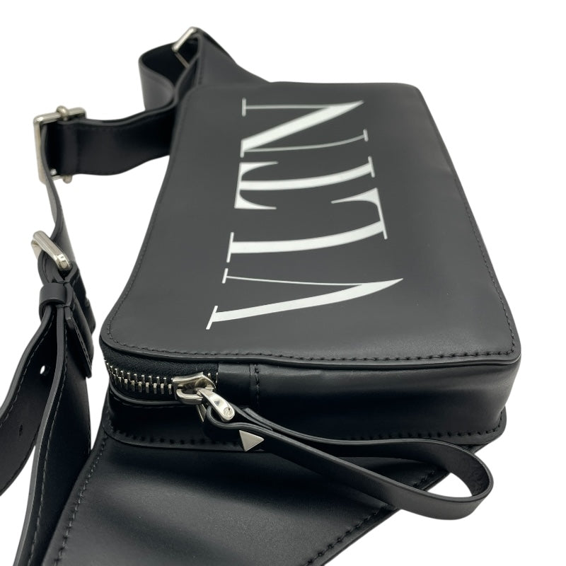 ヴァレンティノ VALENTINO ボディバッグ ブラック レザー メンズ ボディバッグ