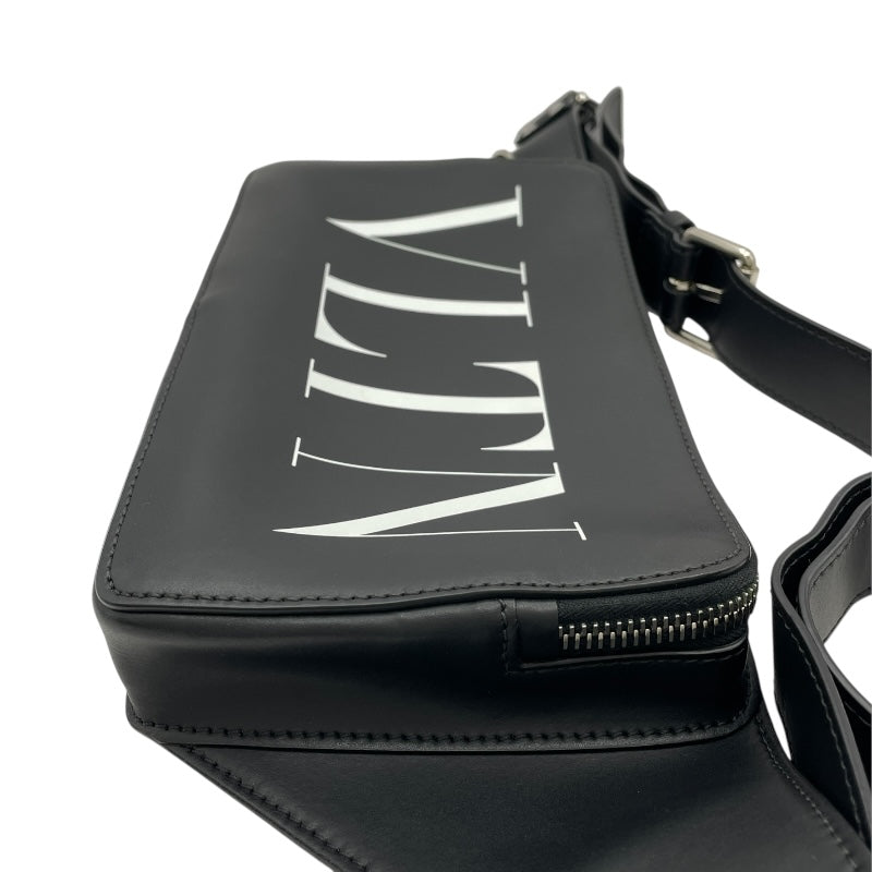 ヴァレンティノ VALENTINO ボディバッグ ブラック レザー メンズ ボディバッグ