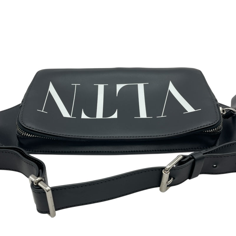 ヴァレンティノ VALENTINO ボディバッグ ブラック レザー メンズ ボディバッグ