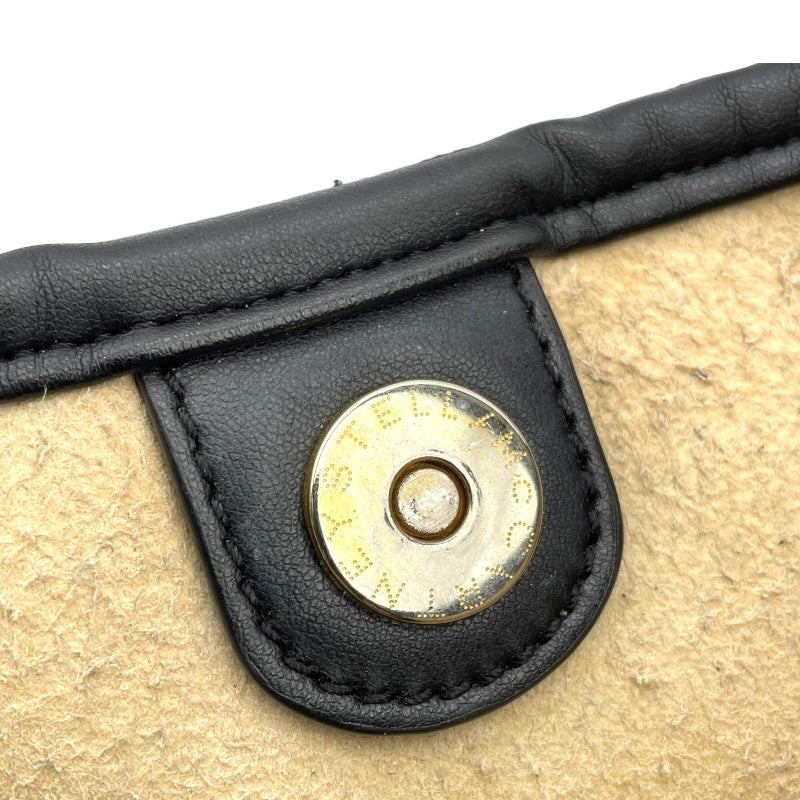 ステラ・マッカートニー STELLA McCARTNEY トートバッグ ベージュ キャンバス・レザー レディース トートバッグ