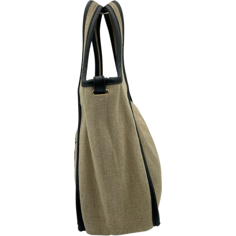 ステラ・マッカートニー STELLA McCARTNEY トートバッグ ベージュ キャンバス・レザー レディース トートバッグ