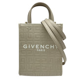 ジバンシィ GIVENCHY 2WAY ミニトート アイボリー GD金具 レザー レディース トートバッグ