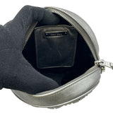 ミュウミュウ miu miu マテラッセ ショルダー シルバー レザー レディース ショルダーバッグ