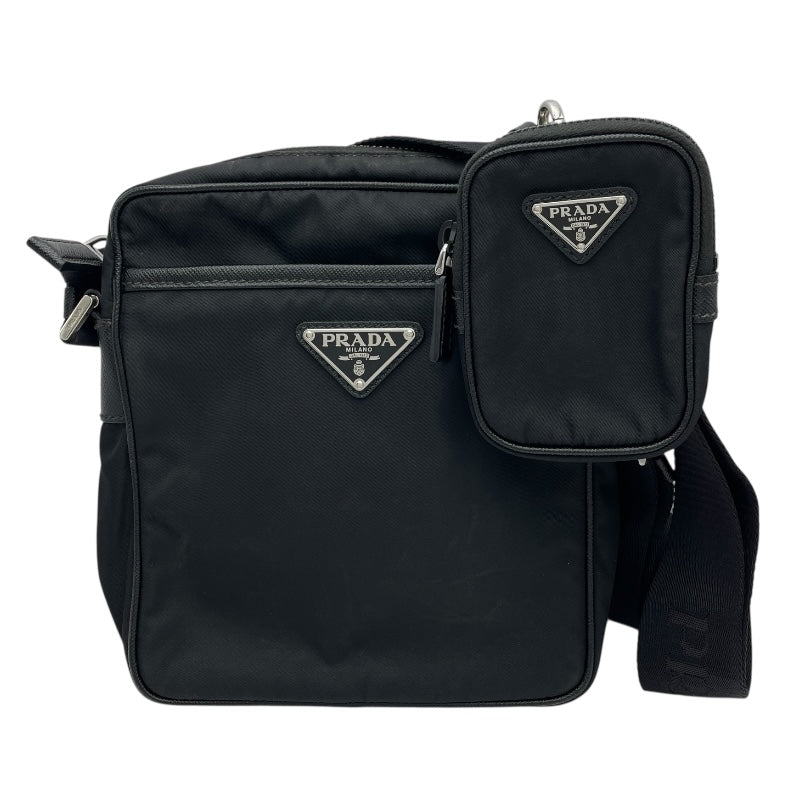 プラダ PRADA Re-Nylon ショルダーバッグ ブラック リナイロン ユニセックス ショルダーバッグ