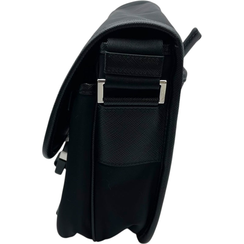 プラダ PRADA Re-Nylon ショルダーバッグ 2VD769 ブラック リナイロン メンズ ショルダーバッグ