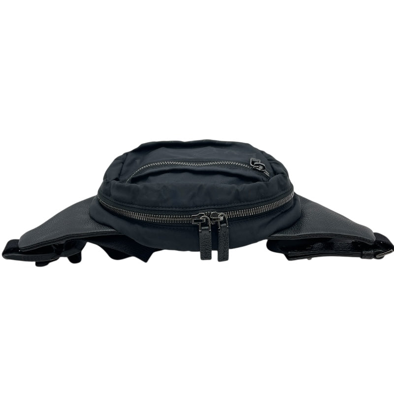 ブルガリ BVLGARI BVLGARI Rosenthal ボディバッグ ブラック ナイロン ユニセックス ボディバッグ