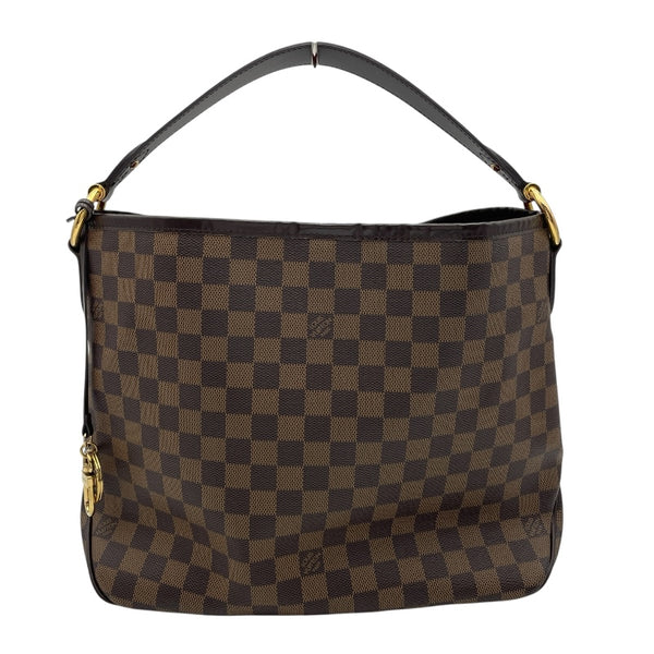 ルイ・ヴィトン LOUIS VUITTON ディライトフルPM N41459 ブラウン ダミエ・エベヌ レディース ショルダーバッグ