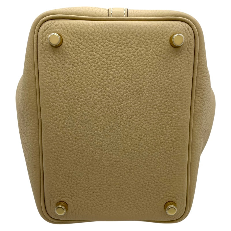 エルメス HERMES ピコタンロックPM K刻印 トレンチ GD金具 トリヨンクレマンス ユニセックス ハンドバッグ