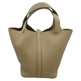 エルメス HERMES ピコタンロックPM K刻印 トレンチ GD金具 トリヨンクレマンス ユニセックス ハンドバッグ