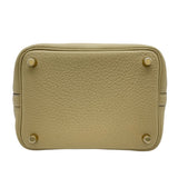 エルメス HERMES ピコタンロックPM K刻 トレンチ GD金具 トリヨン レディース ハンドバッグ