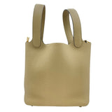 エルメス HERMES ピコタンロックPM K刻 トレンチ GD金具 トリヨン レディース ハンドバッグ