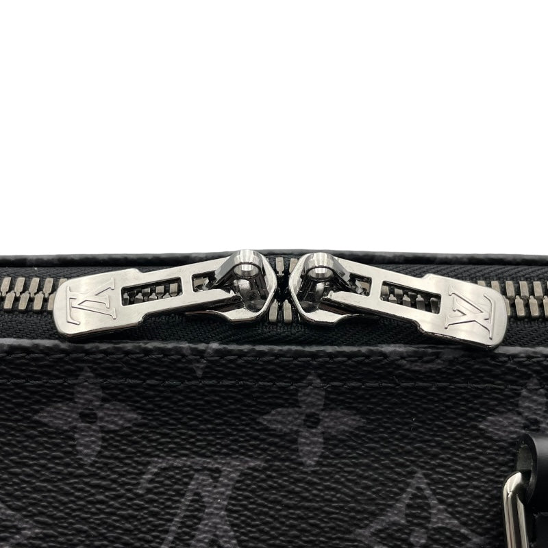 ルイ・ヴィトン LOUIS VUITTON キーポル・バンドリエール55 M40605 ブラック モノグラム・エクリプス メンズ ボストンバッグ