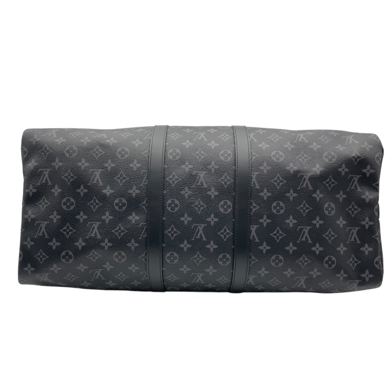 ルイ・ヴィトン LOUIS VUITTON キーポル・バンドリエール55 M40605 ブラック モノグラム・エクリプス メンズ ボストンバッグ
