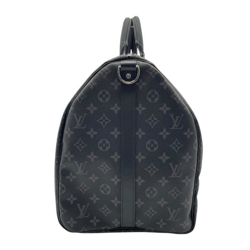 ルイ・ヴィトン LOUIS VUITTON キーポル・バンドリエール55 M40605 ブラック モノグラム・エクリプス メンズ ボストンバッグ