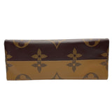 ルイ・ヴィトン LOUIS VUITTON オンザゴーGM M44576 ブラウン モノグラム ジャイアント・リバース レディース トートバッグ