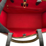 ルイ・ヴィトン LOUIS VUITTON オンザゴー MM M45321 ブラウン モノグラム・ジャイアント・リバース レディース ショルダーバッグ