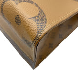 ルイ・ヴィトン LOUIS VUITTON オンザゴー MM M45321 ブラウン モノグラム・ジャイアント・リバース レディース ショルダーバッグ