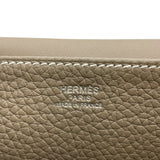 エルメス HERMES アルザン25 W刻 エトゥープ SV金具 トリヨン レディース ショルダーバッグ