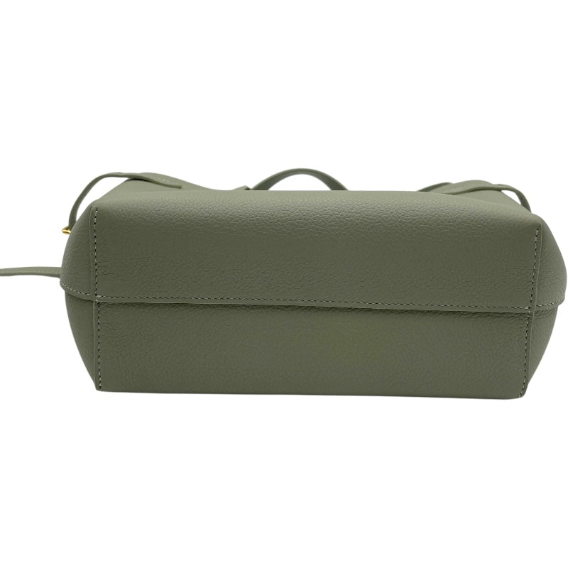セリーヌ CELINE ミニカバアナイス 121743ENY グリーン GD金具 カーフ