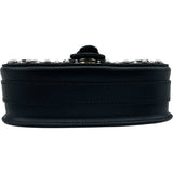 クリスチャン・ディオール Christian Dior ボビースモールショルダー M93369BTW ブラック SV金具 レザー・スタッズ レディース ショルダーバッグ