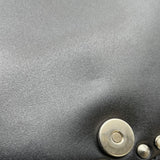 クリスチャン・ディオール Christian Dior ボビースモールショルダー M93369BTW ブラック SV金具 レザー・スタッズ レディース ショルダーバッグ