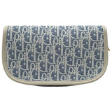 クリスチャン・ディオール Christian Dior ボビーイーストウェスト M9335UDFD アイボリー/ブルー オブリーク/レザー/リネン レディース ショルダーバッグ