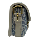 クリスチャン・ディオール Christian Dior ボビーイーストウェスト M9335UDFD アイボリー/ブルー オブリーク/レザー/リネン レディース ショルダーバッグ