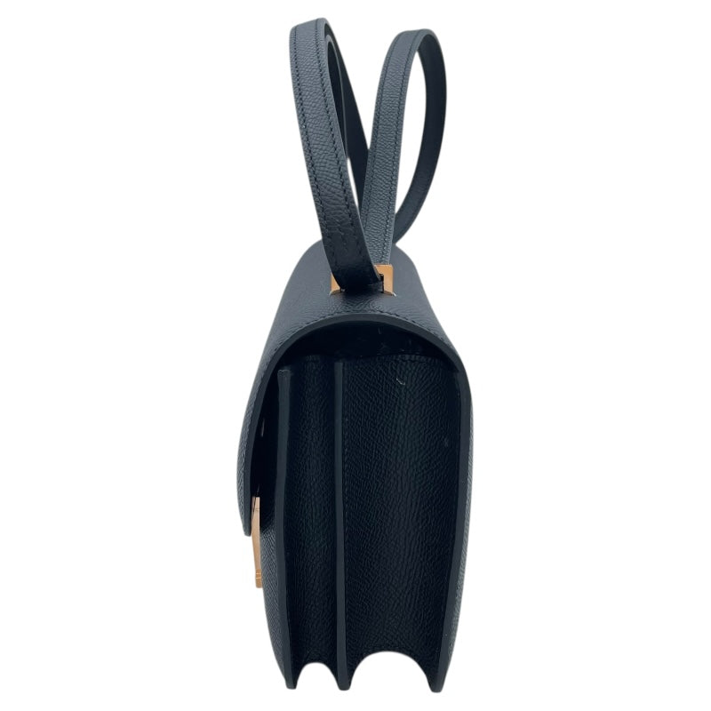 エルメス HERMES コンスタンス3 ミニ K刻 ブラック PG金具 エプソン レディース ショルダーバッグ